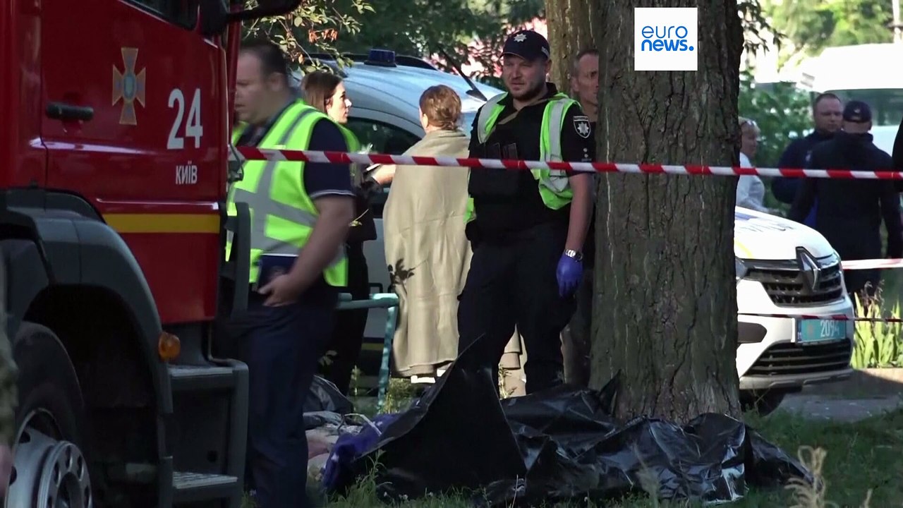 Mindestens 14 Tote und Dutzende Verletzte bei Angriff auf Kyjiw