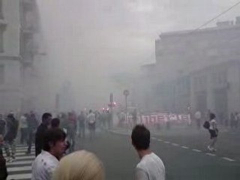 Manifs ultras nice 17 mai 2008