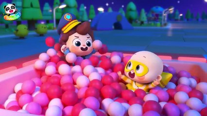 Be Careful When Taking an Escalator _ Kids Safety Tips _ Nursery Rhymes _ Kids Songs _ BabyBus(720P_HD)