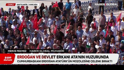 30 Ağustos Zaferi'nin 103. yılı! Devlet Erkanı Anıtkabir'de