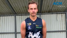 Football: Warrnambool's Liam Bidmade, round 18, 2025