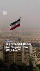 Is There Still Room for Negotiations With Iran?