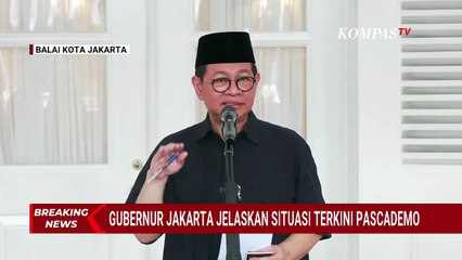 [FULL] Pemprov DKI Tetap Gelar CFD hingga Transportasi Umum akan Digratiskan Pascademo