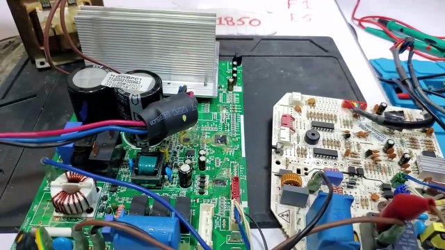 Orient DC inverter AC E5 F1 error code AC PCB #377