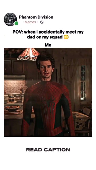 when I accidentally meet my dad on video game 😳