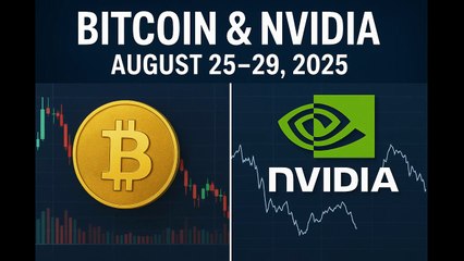 🚨 Crypto & AI Weekly Recap | Bitcoin Drops, Nvidia Slides (Aug 25–29, 2025)