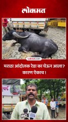 मराठा आंदोलनात रेडा, आंदोलकाचा इशारा कुणाला?