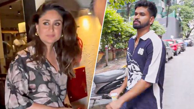 Kareena Kapoor Khan & Shreyas Iyer Spotted In Bandra: Latest Celebrity Moments Captured!