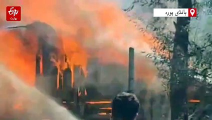 سرحدی علاقہ گریز میں بھیانک آتشزدگی میں20 ڈھانچے خاکستر