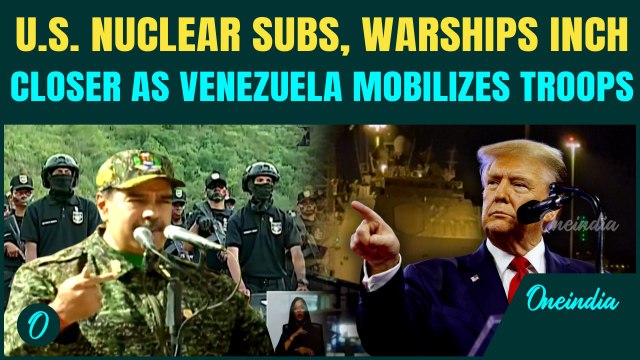 U.S-Venezuela Full Scale War Soon? U.S Warships Crosses Panama Canal As Venezuele Mobilizes Tanks