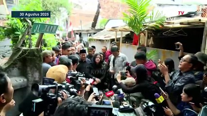 Ketua DPR Puan Maharani ke Rumah Affan: Kami Minta Polisi Usut Tuntas