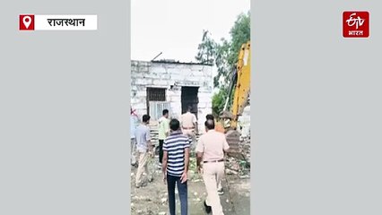 नशे के सौदागरों की अवैध संपत्ति पर पुलिस का बुलडोजर एक्शन, तस्करों की आई शामत