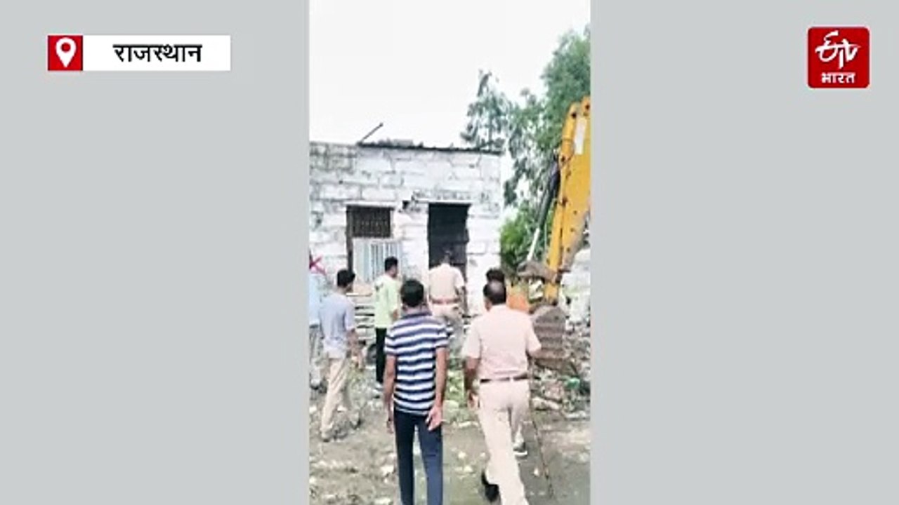 नशे के सौदागरों की अवैध संपत्ति पर पुलिस का बुलडोजर एक्शन, तस्करों की आई शामत