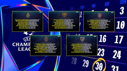 Champions League 2025/26: todas las fechas y horarios