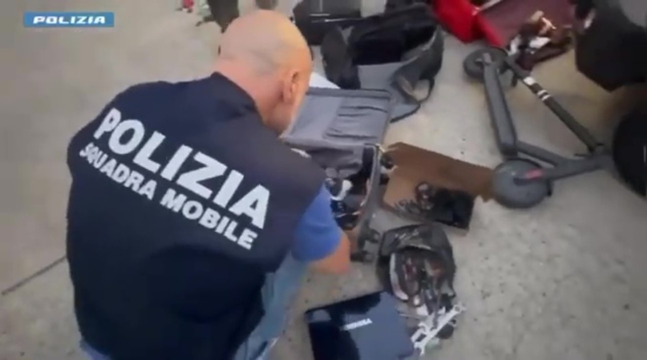 Cagliari, raffica di controlli della Polizia: arresti, denunce e refurtiva recuperata (30.08.25)