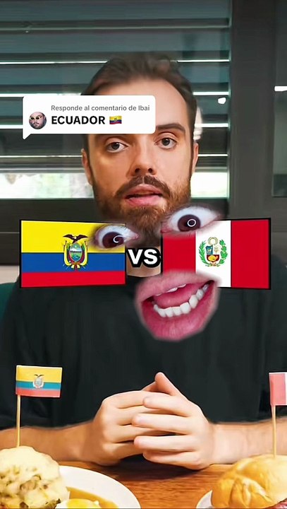 Perú en reñida votación contra Ecuador en el ‘Mundial de Desayunos’ de Ibai- ecuatorianos recuerdan guerra del Cenepa_2