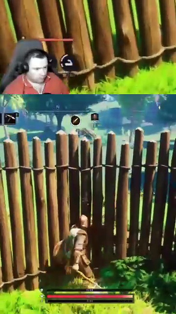 On se frappe à travers un mur...merci l'alpha😂.