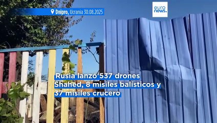 Al menos 3 muertos y decenas de heridos en Ucrania por un ataque masivo de Rusia