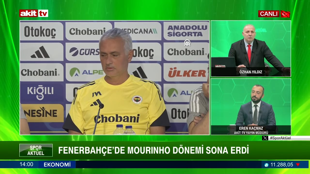 Spor Aktüel - Özhan Yıldız/Eren Kaçmaz "Fenerbahçe'de Mourinho dönemi sona erdi" 30.08.2025