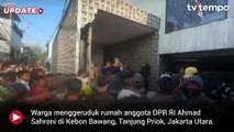 Beberapa Barang yang Dijarah Warga dari Rumah Ahmad Sahroni