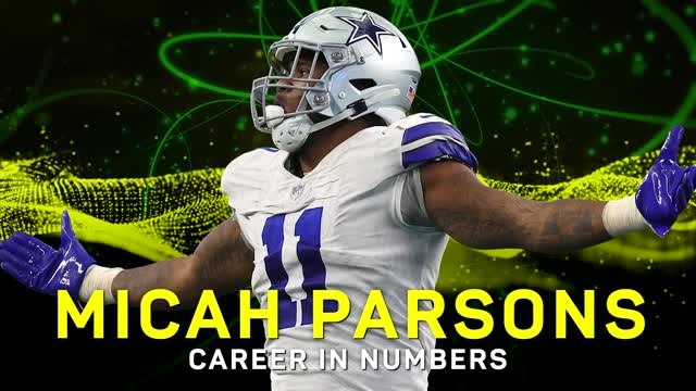Micah Parsons - Career in Numbers