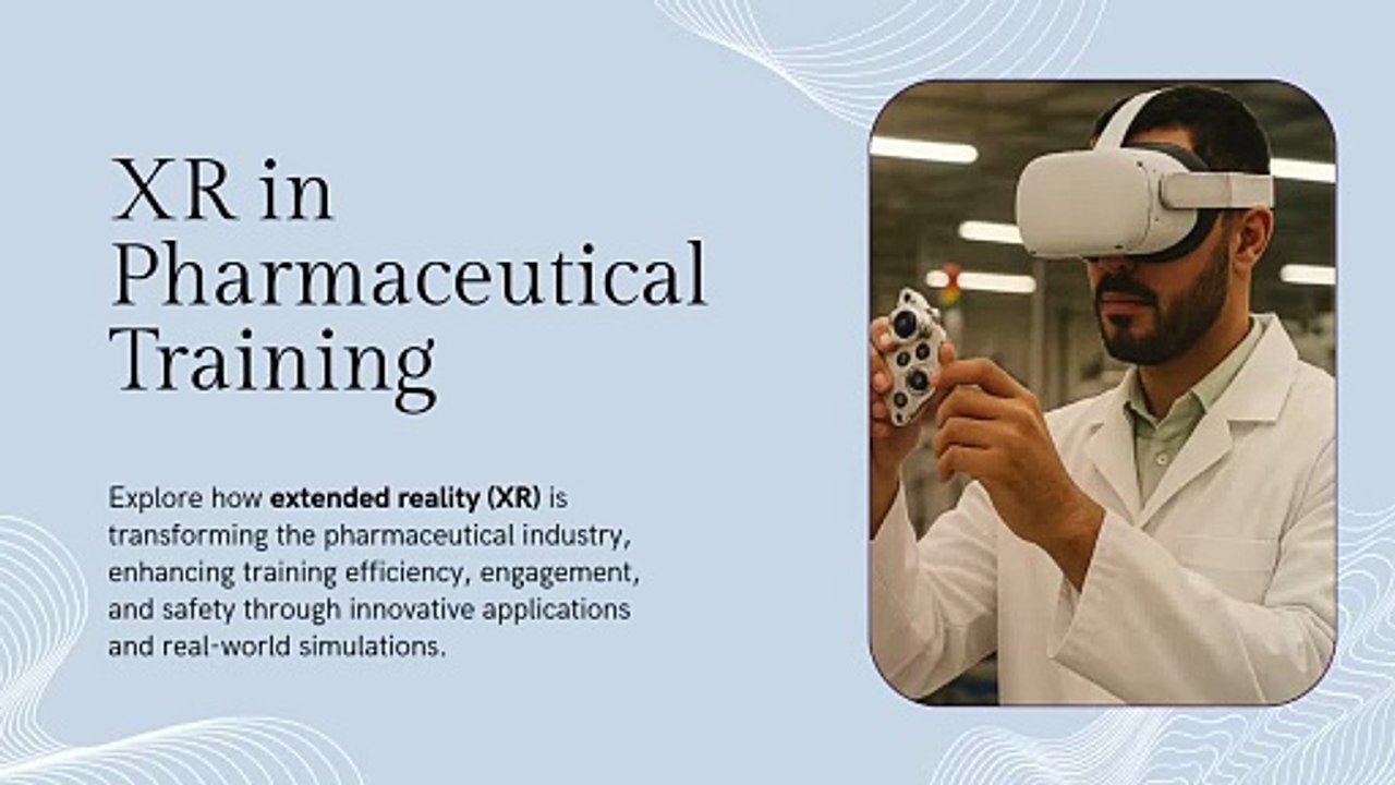 Presentation - Innovative Solutions for Pharmaceutical Industrial Training