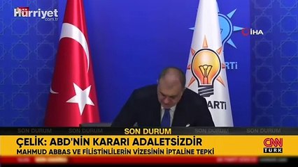 Mahmud Abbas’ın vizesinin iptaline tepki: ABD'nin kararı adaletsizlik