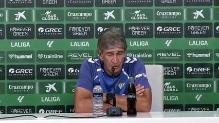 Pellegrini explica la convocatoria del Betis para recibir al Athletic