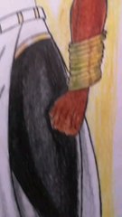 Dessin de Fraisia Chaotix, fille de Bruno Chaotix