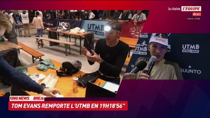Evans : « Je suis fier d’avoir su transformer mes échecs passés en force »  - Ultra-trail - UTMB