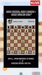 Day 2: Underdog to Demon ♟️🚀 | From 900 to 2200 ELO