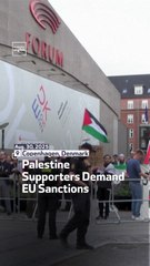Palestine Supporters Demand EU Sanctions