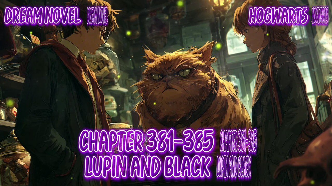 Hogwarts 381-385 Lupin and Black
