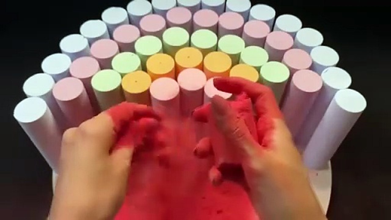 Soda Chalk Crushing ASMR
