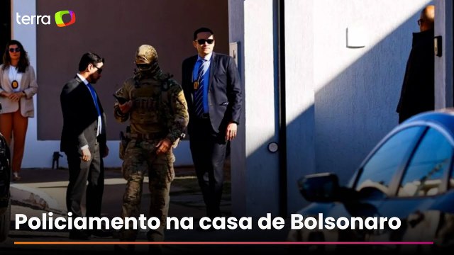 Moraes determina monitoramento policial na área externa da casa do Bolsonaro