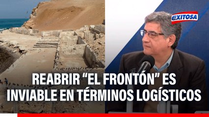 Juan Sheput cuestiona propuesta para reabrir penal 'El Frontón': "Es inviable en términos logísticos"