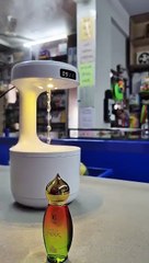 Unboxing Anti-Gravity Essential Oil Diffuser 💧  Quiet Mist Humidifier Night Light