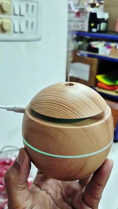 Unboxing Diffuser with Rotating LED Light Show 🌈   Dual Mist Options Review