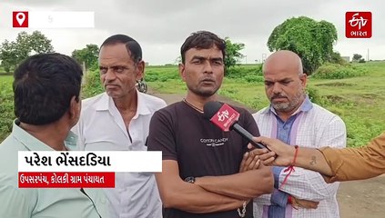 ઉપલેટાના કોલકી ગ્રામ પંચાયતે એક જ કોઝવે બે વખત બનાવ્યો! ઉપસરપંચે ભ્રષ્ટાચારની ફરિયાદ નોંધાવી