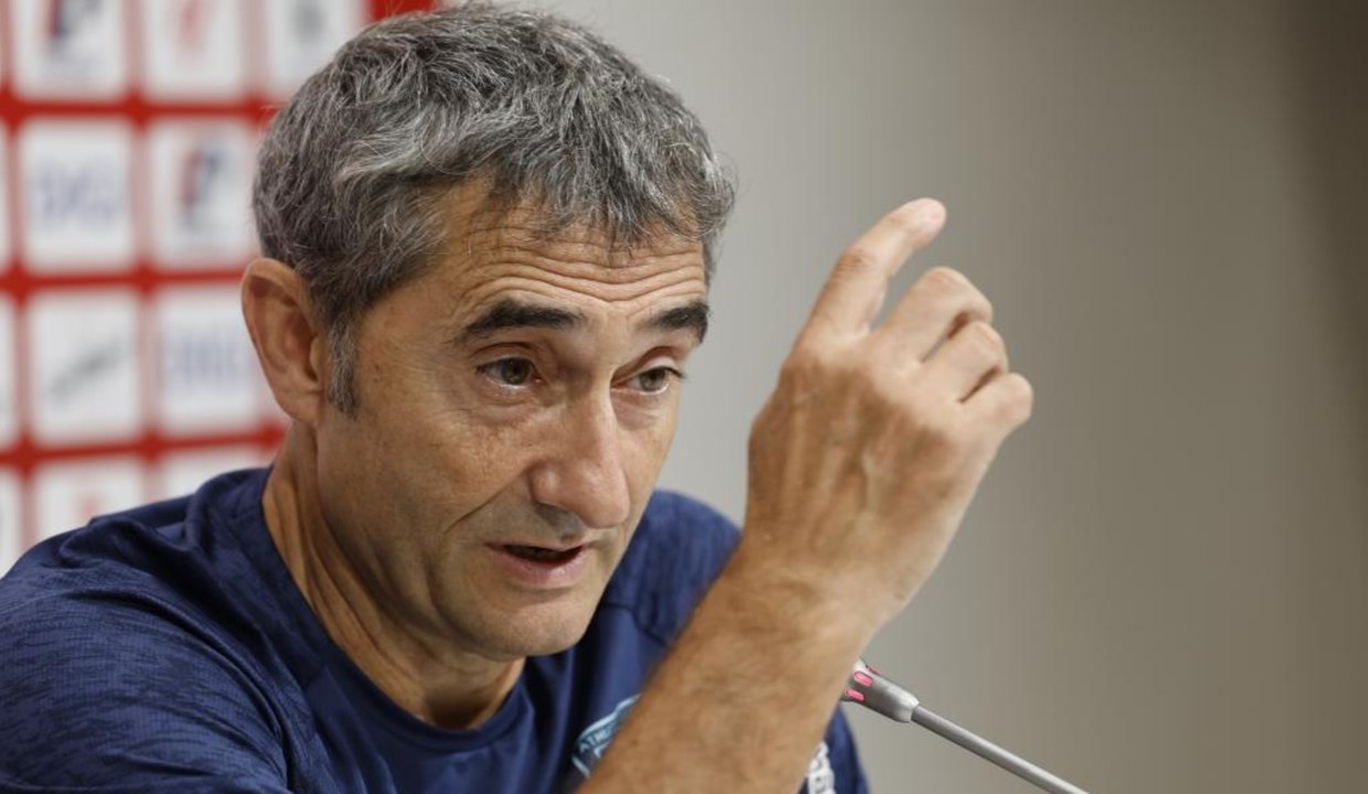 Valverde sobre enfrentarse al Arsenal: "Lo único bueno es que ellos estarán un poco confiados"