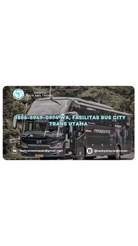 0856-5949-0974 WA, Fasilitas Bus City Trans Utama