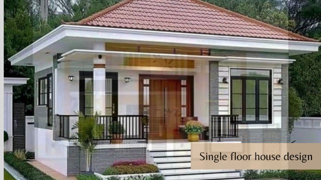 Single floor house design / Village house design