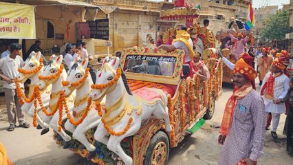 Video: श्रावक श्राविकाओं ने नृत्य गीतों संग किया धर्मोत्सव स्वागत