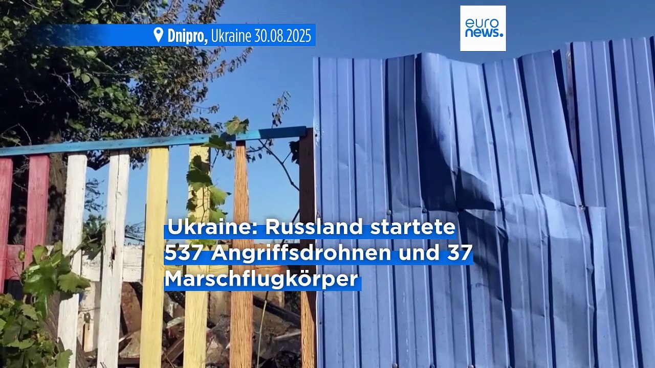 Russland greift Ukraine massiv an - 'Krieg nicht durch politische Erklärungen beendet', Selenskyj
