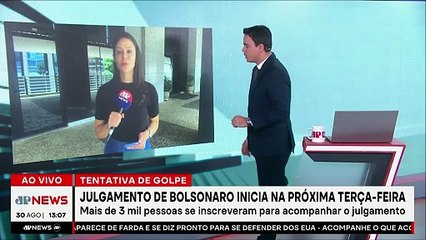 Julgamento de Bolsonaro: Mais de 3 mil pessoas se inscrevem para acompanhar; D’Urso comenta