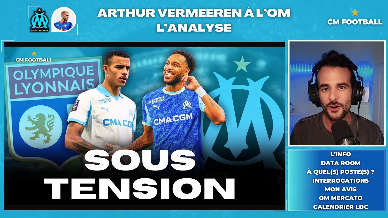 🚨 VERMEEREN À L'OM ! Qui est-il ? Que vaut-il ? LE POINT MERCATO