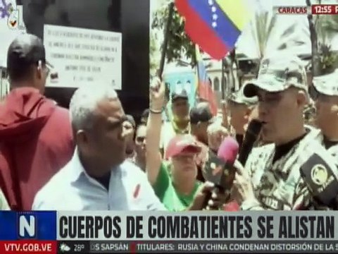 Ministro G/J Vladimir Padrino López invita al pueblo a alistarse en defensa de la patria