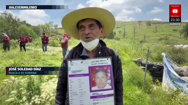Madres buscadoras hallan dos cuerpos en la sierra de Guadalupe en el Valle de México