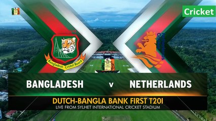 Bangladesh vs Netherlands 1st T20I Highlights 2025