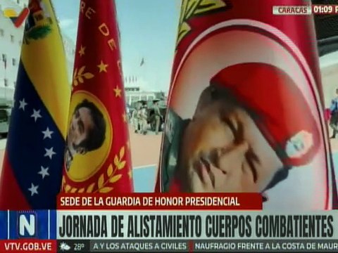 En defensa de la paz pueblo venezolano se inscribe en la Milicia Bolivariana